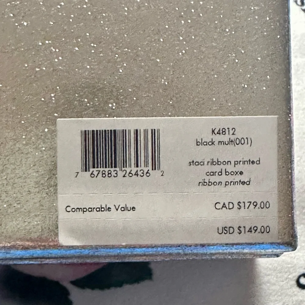 Kate Spade NWT Staci Boxed Card Holder And Key Fob Gift Set - HP